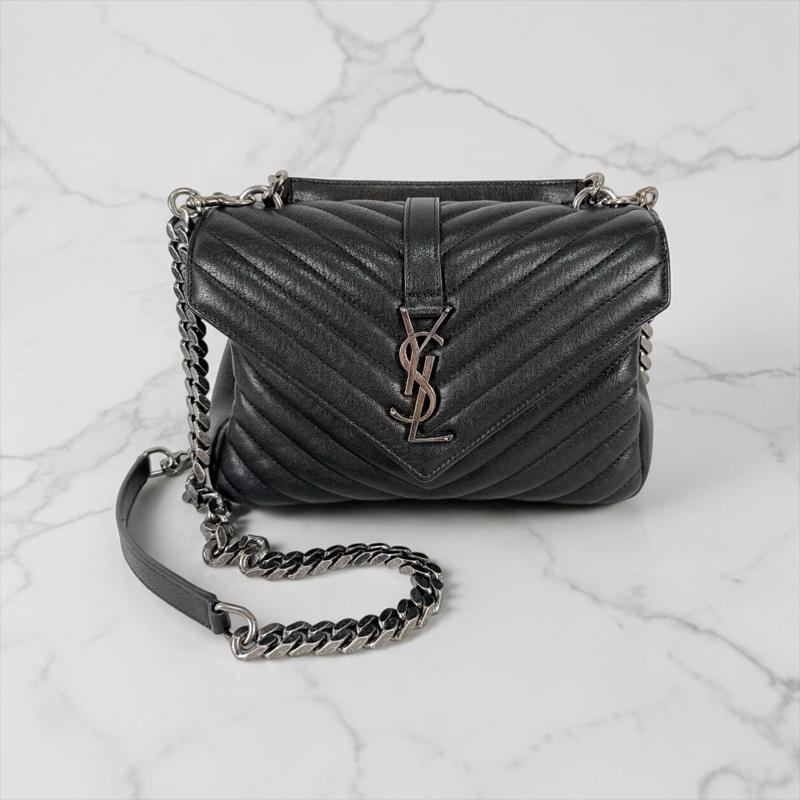 莉亞精品♡Ysl 中號郵差包 二手-0