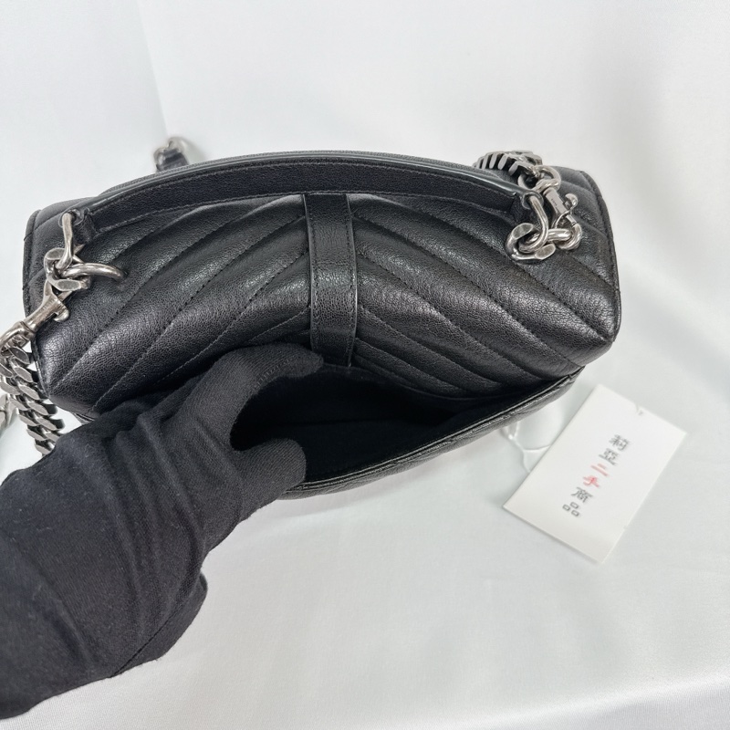 莉亞精品♡Ysl 中號郵差包 二手-8