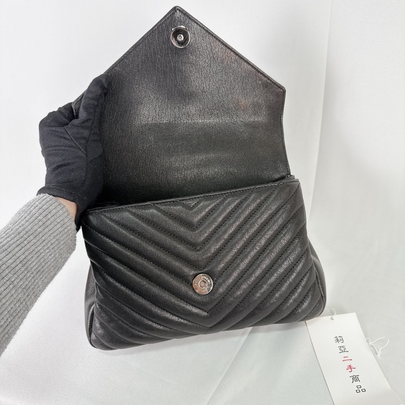 莉亞精品♡Ysl 中號郵差包 二手-9