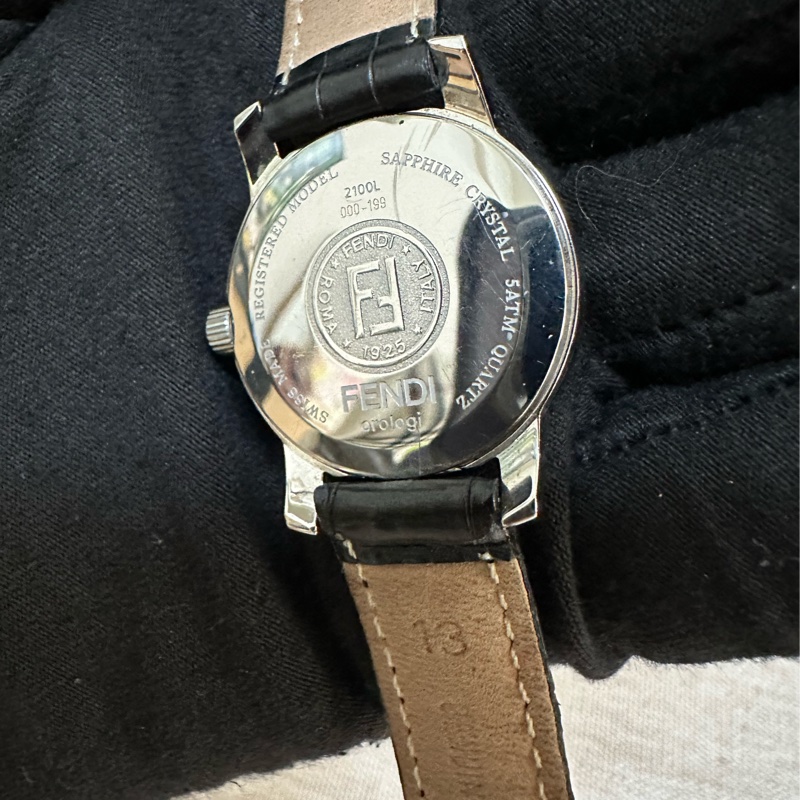 FENDI 不銹鋼女仕簡約錶-3