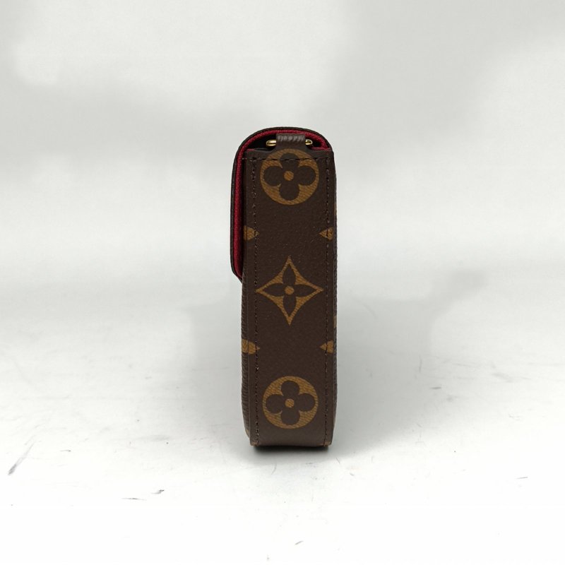 LOUIS VUITTON POCHETTEFELICIE三合一鏈條包老花PVC晶片肩背包-1