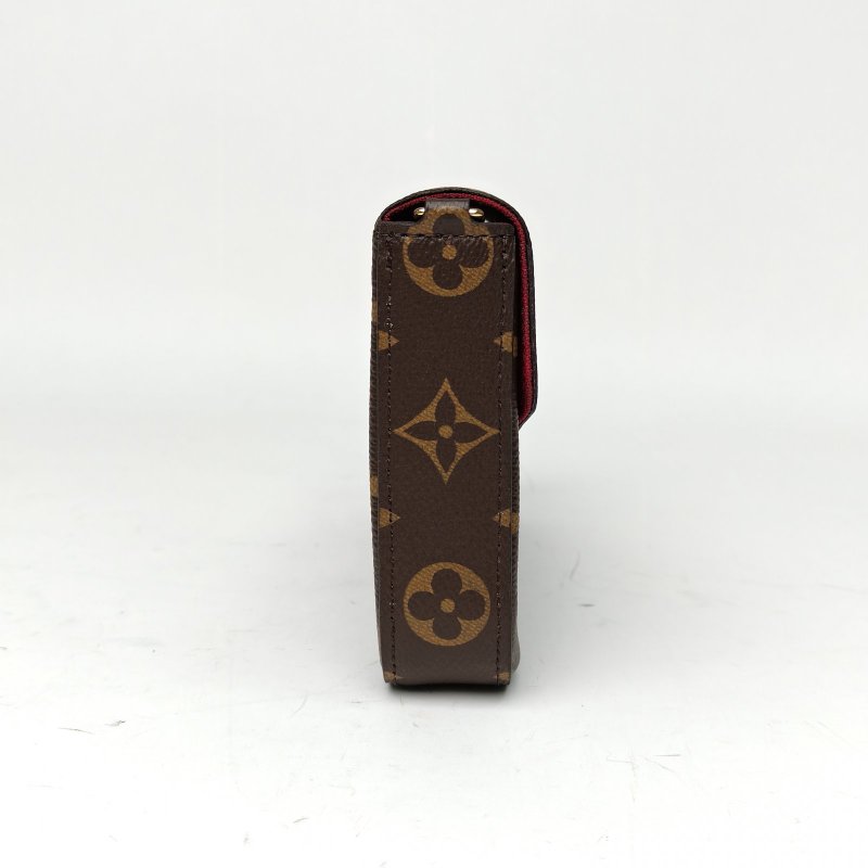 LOUIS VUITTON POCHETTEFELICIE三合一鏈條包老花PVC晶片肩背包-3