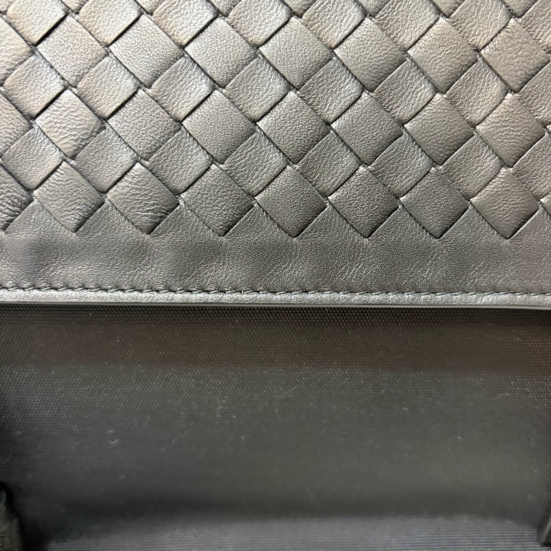 BOTTEGA VENETA 548337 編織牛皮翻蓋商務公事包-13