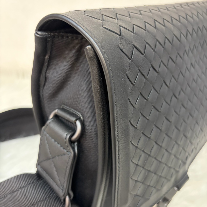 BOTTEGA VENETA 548337 編織牛皮翻蓋商務公事包-15