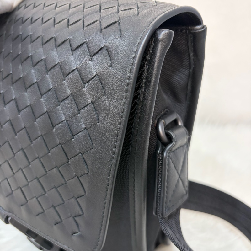 BOTTEGA VENETA 548337 編織牛皮翻蓋商務公事包-18