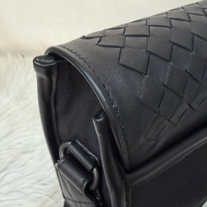 BOTTEGA VENETA 548337 編織牛皮翻蓋商務公事包-20
