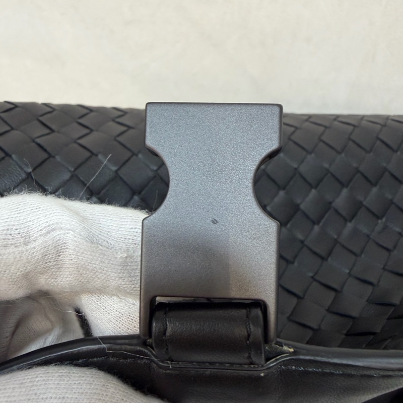 BOTTEGA VENETA 548337 編織牛皮翻蓋商務公事包-36