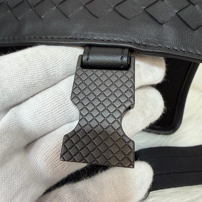 BOTTEGA VENETA 548337 編織牛皮翻蓋商務公事包-37