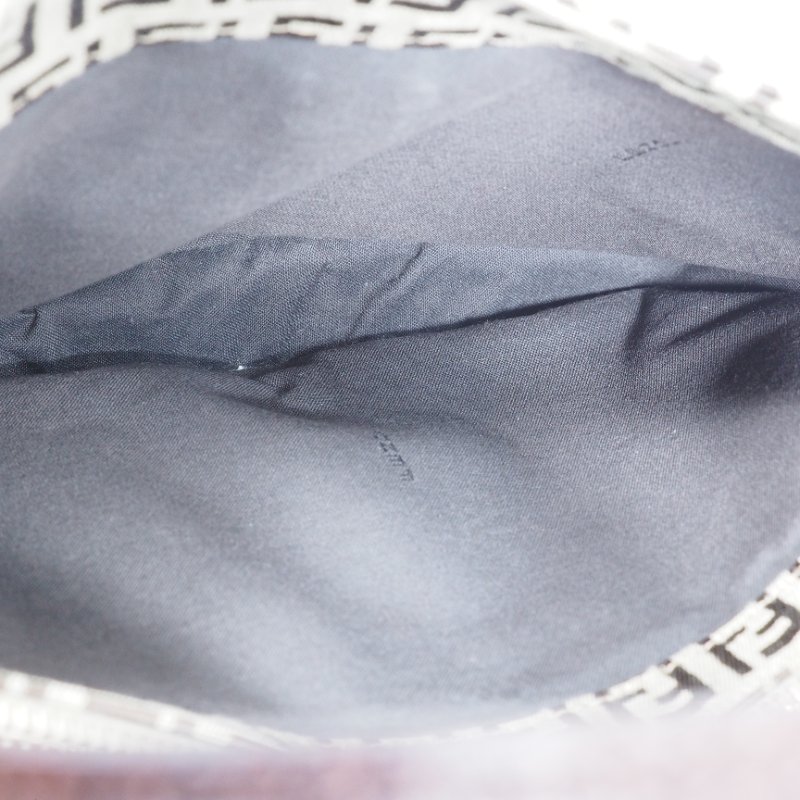 FENDI Vintage Zucchino Hobo Shoulder Bag 經典菸草棕色配深啡皮革-10