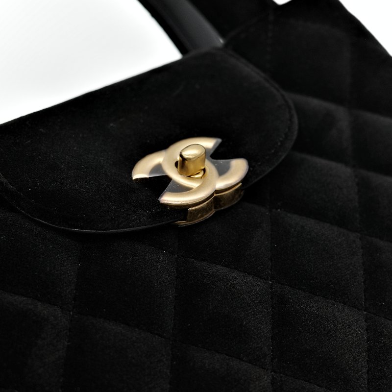 Chanel mini kelly velvet-6