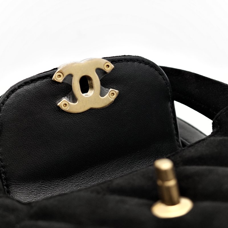 Chanel mini kelly velvet-10