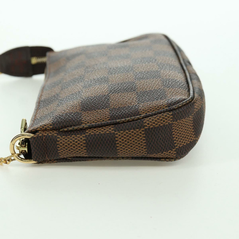 【日本直送】路易威登 Damier Ebene 迷你手拿包配件袋 N58009 正品 171831V-3