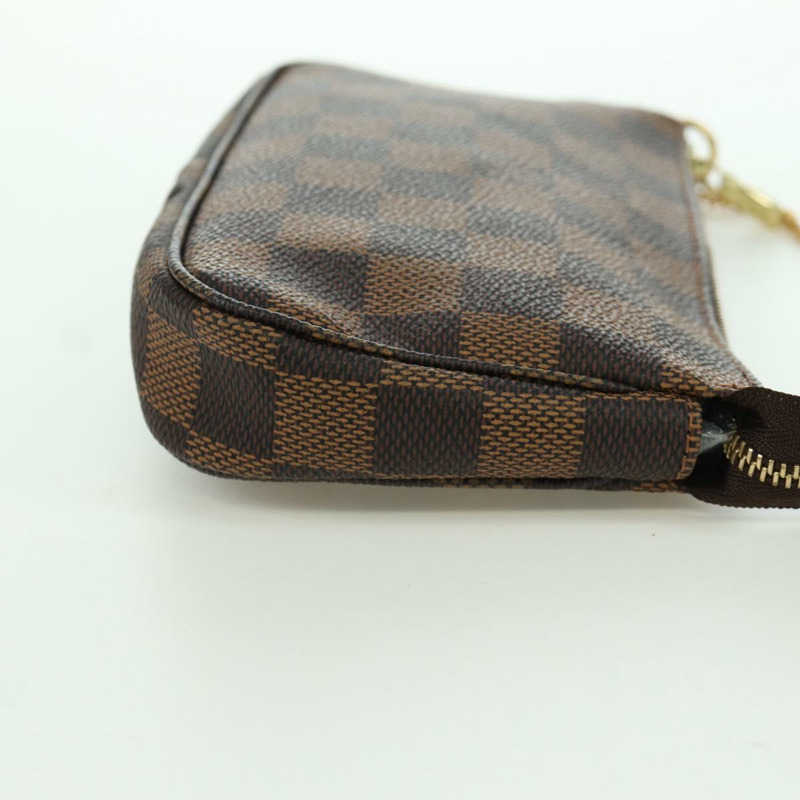 【日本直送】路易威登 Damier Ebene 迷你手拿包配件袋 N58009 正品 171831V-4