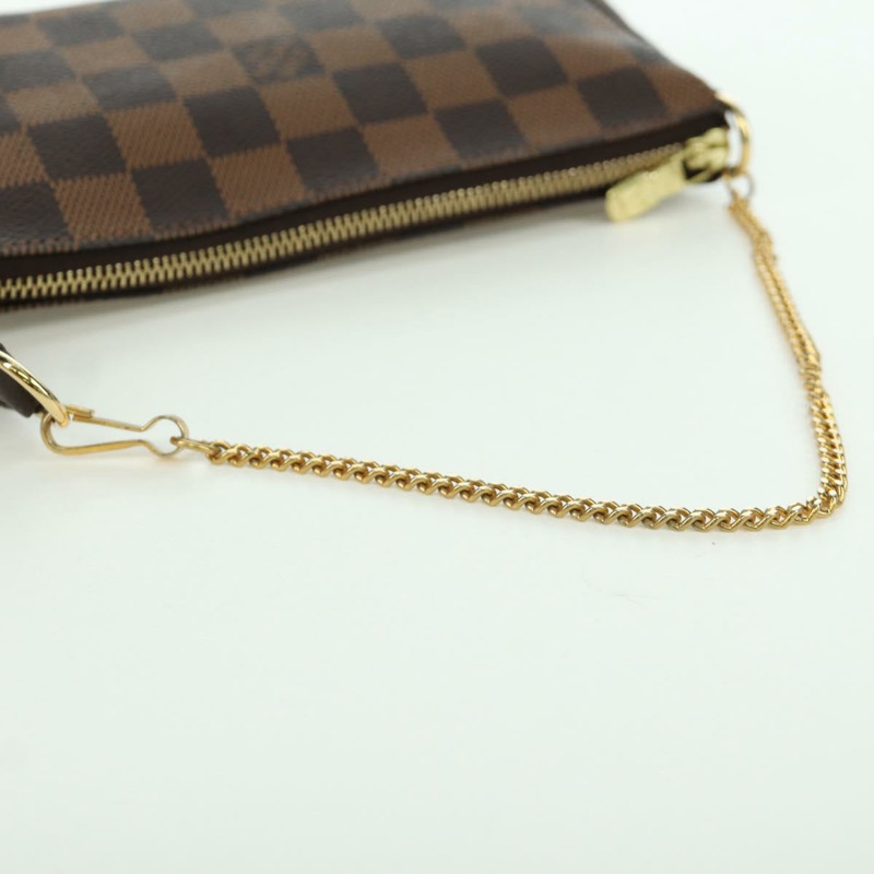 【日本直送】路易威登 Damier Ebene 迷你手拿包配件袋 N58009 正品 171831V-6