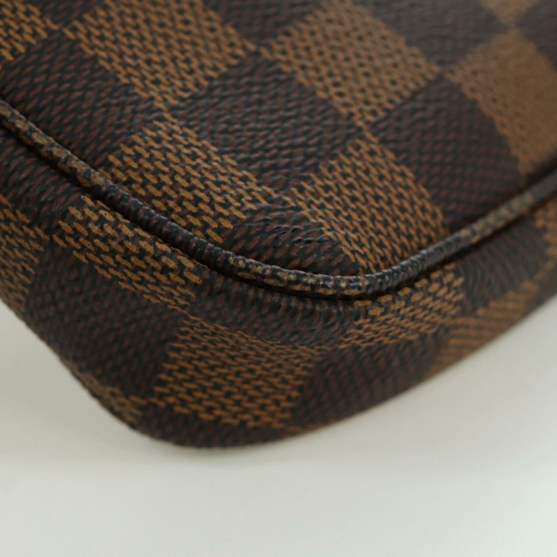 【日本直送】路易威登 Damier Ebene 迷你手拿包配件袋 N58009 正品 171831V-9