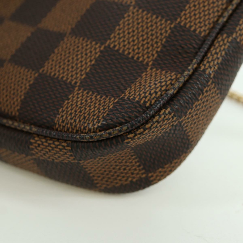 【日本直送】路易威登 Damier Ebene 迷你手拿包配件袋 N58009 正品 171831V-10