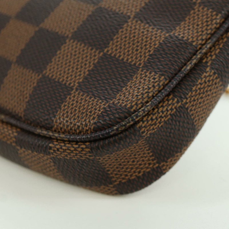 【日本直送】路易威登 Damier Ebene 迷你手拿包配件袋 N58009 正品 171831V-12