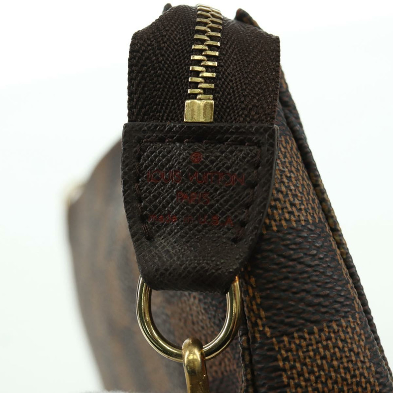 【日本直送】路易威登 Damier Ebene 迷你手拿包配件袋 N58009 正品 171831V-13