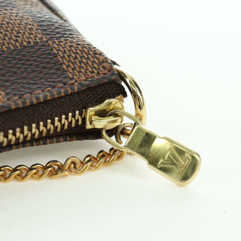 【日本直送】路易威登 Damier Ebene 迷你手拿包配件袋 N58009 正品 171831V-14