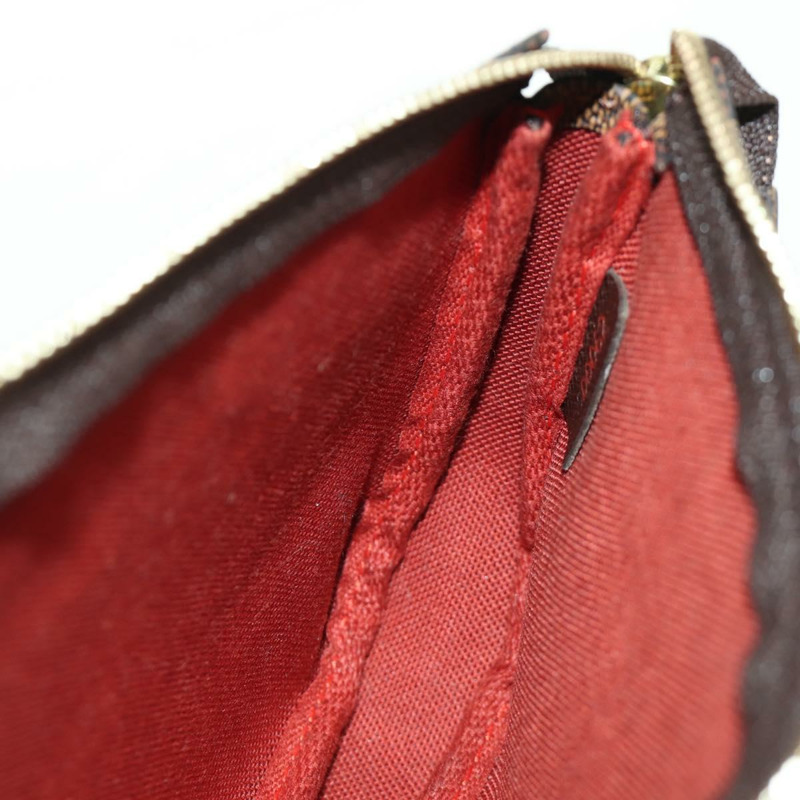 【日本直送】路易威登 Damier Ebene 迷你手拿包配件袋 N58009 正品 171831V-17