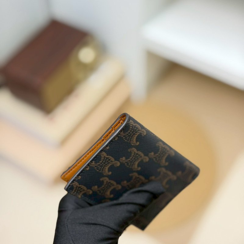 🏷Celine 瑟琳．Triomphe 凱旋門對開卡包-10