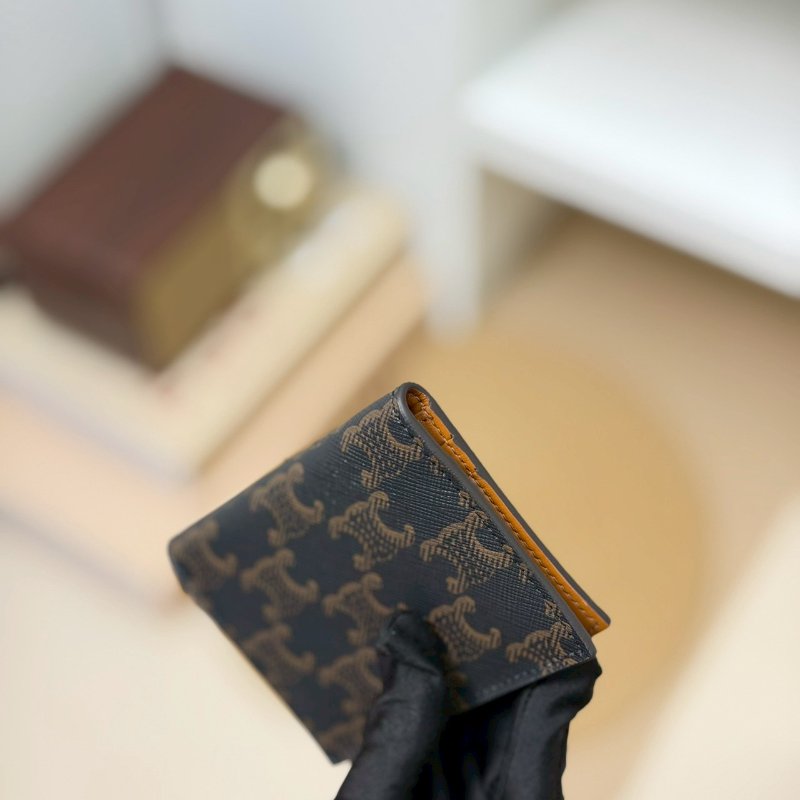 🏷Celine 瑟琳．Triomphe 凱旋門對開卡包-11