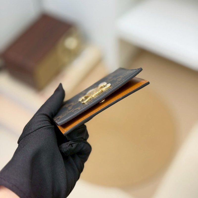 🏷Celine 瑟琳．Triomphe 凱旋門對開卡包-12