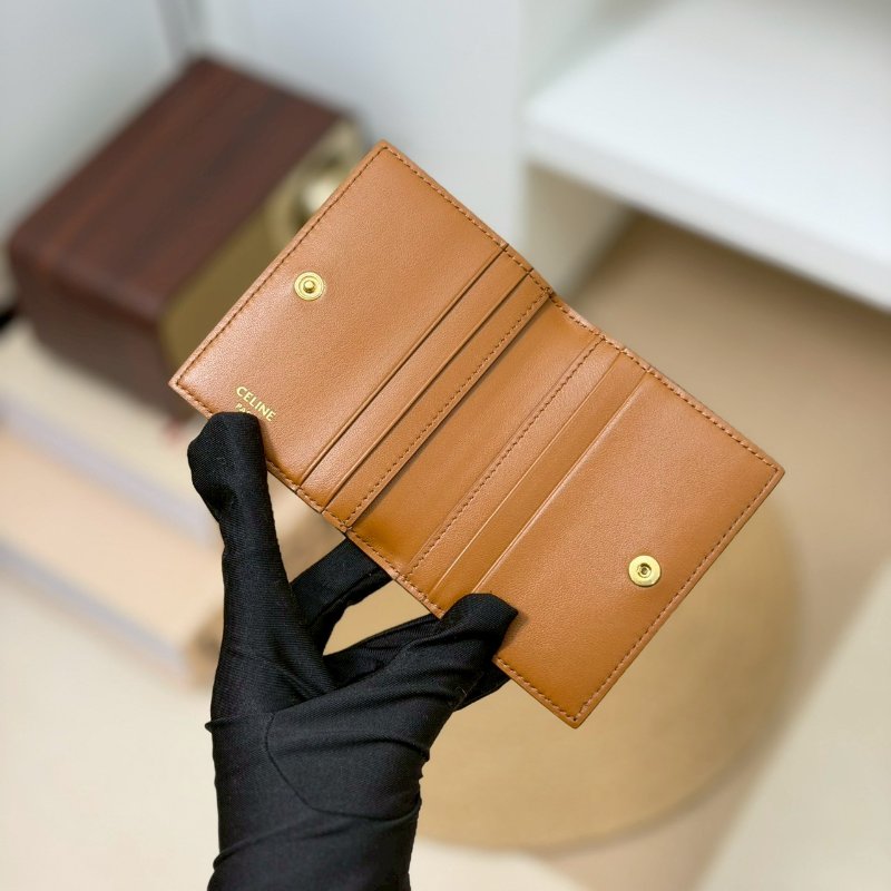 🏷Celine 瑟琳．Triomphe 凱旋門對開卡包-15