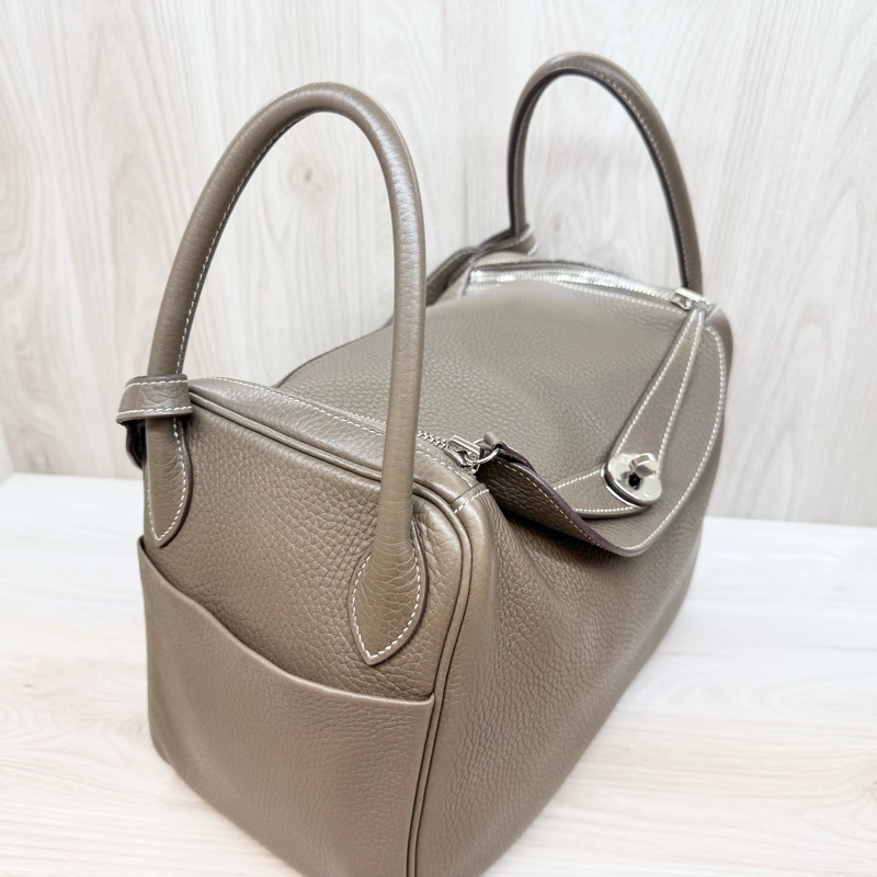 Hermes挑戰全網最低✨🩶大象灰銀釦TC皮Lindy30-10