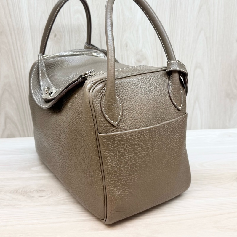 Hermes挑戰全網最低✨🩶大象灰銀釦TC皮Lindy30-11
