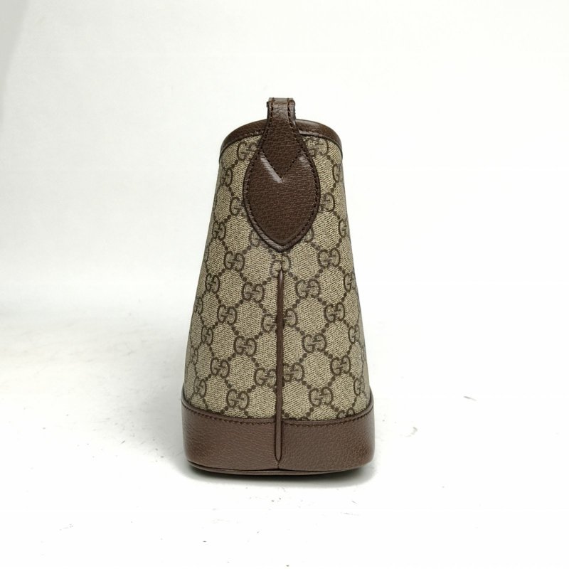 GUCCI OphidiaHobo小號23老花PVC金扣肩背包-1