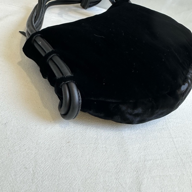 【赫蒂國際精品】Emporio Armani 亞曼尼 毛毛半月包 水餃包 vintage-6