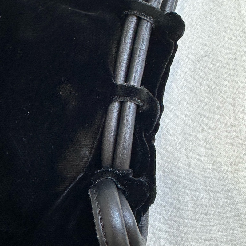 【赫蒂國際精品】Emporio Armani 亞曼尼 毛毛半月包 水餃包 vintage-8