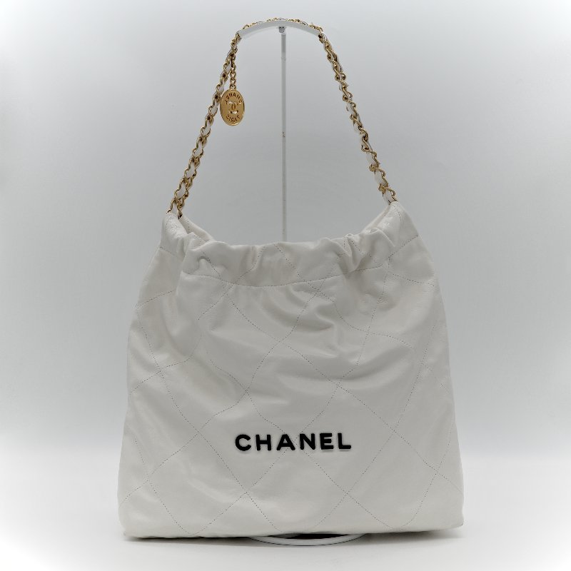 chanel 白 22bag-1