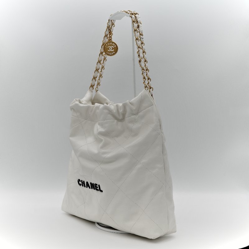 chanel 白 22bag-3