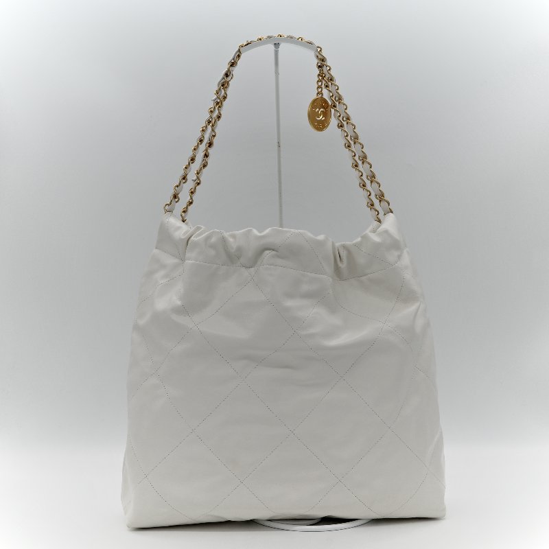 chanel 白 22bag-4