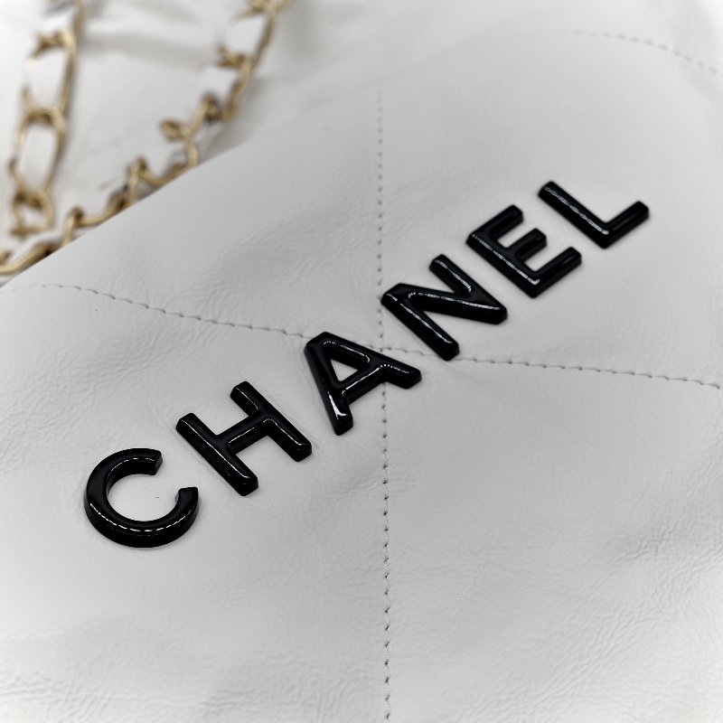 chanel 白 22bag-7