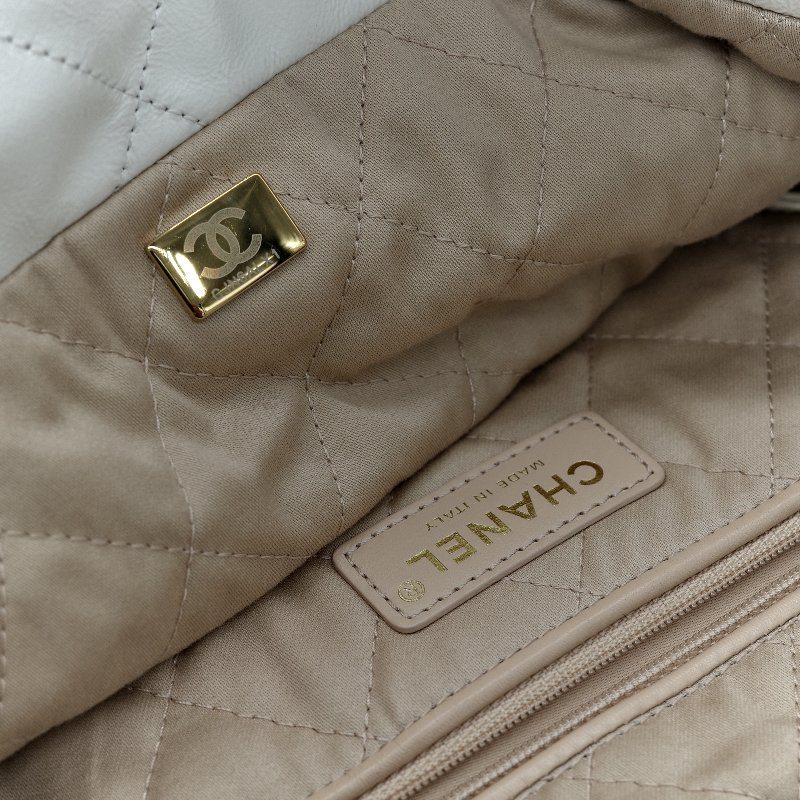 chanel 白 22bag-13