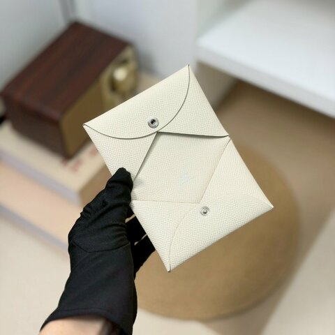 🏷Hermes 愛馬仕．Calvi 卡夾零錢包
