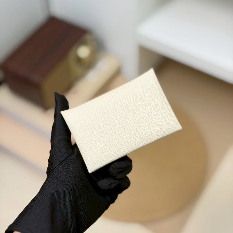 🏷Hermes 愛馬仕．Calvi 卡夾零錢包-1