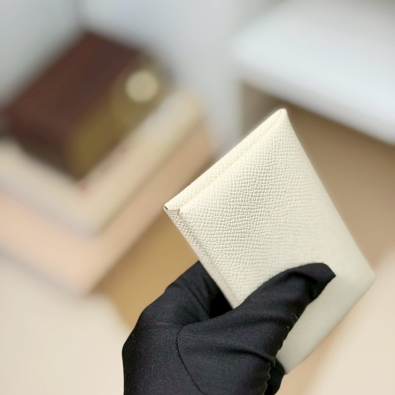 🏷Hermes 愛馬仕．Calvi 卡夾零錢包-5