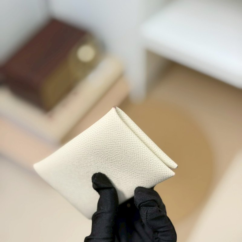 🏷Hermes 愛馬仕．Calvi 卡夾零錢包-10