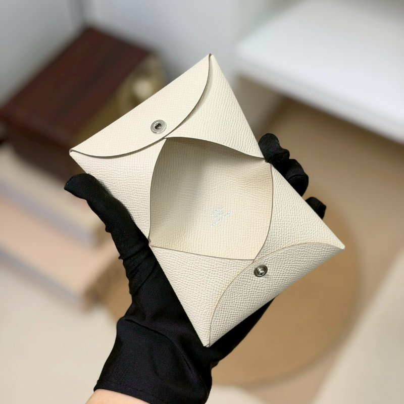 🏷Hermes 愛馬仕．Calvi 卡夾零錢包-15