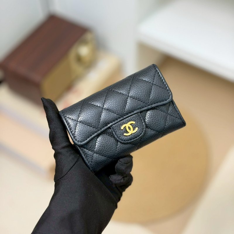 🏷Chanel 香奈兒．Coco 卡夾零錢包-0