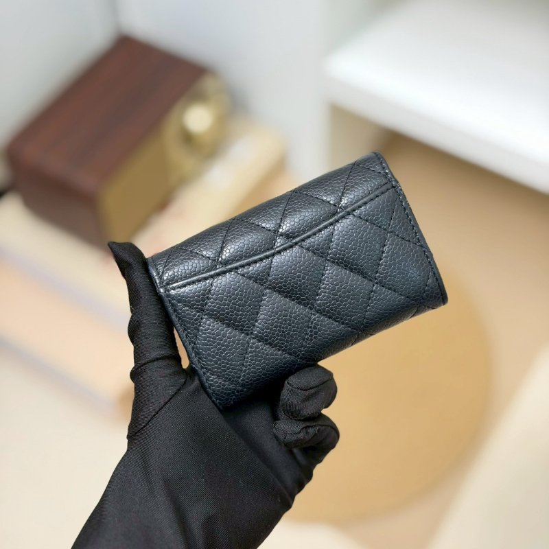 🏷Chanel 香奈兒．Coco 卡夾零錢包-1