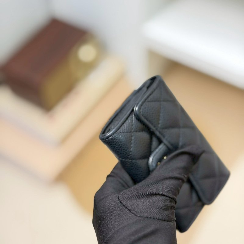 🏷Chanel 香奈兒．Coco 卡夾零錢包-4