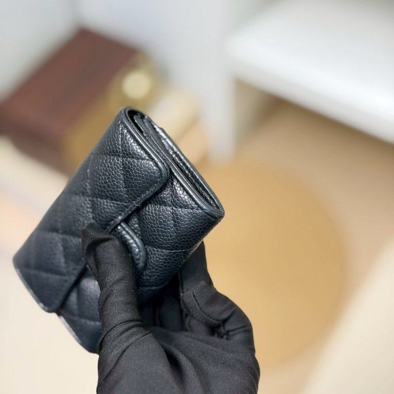 🏷Chanel 香奈兒．Coco 卡夾零錢包-5