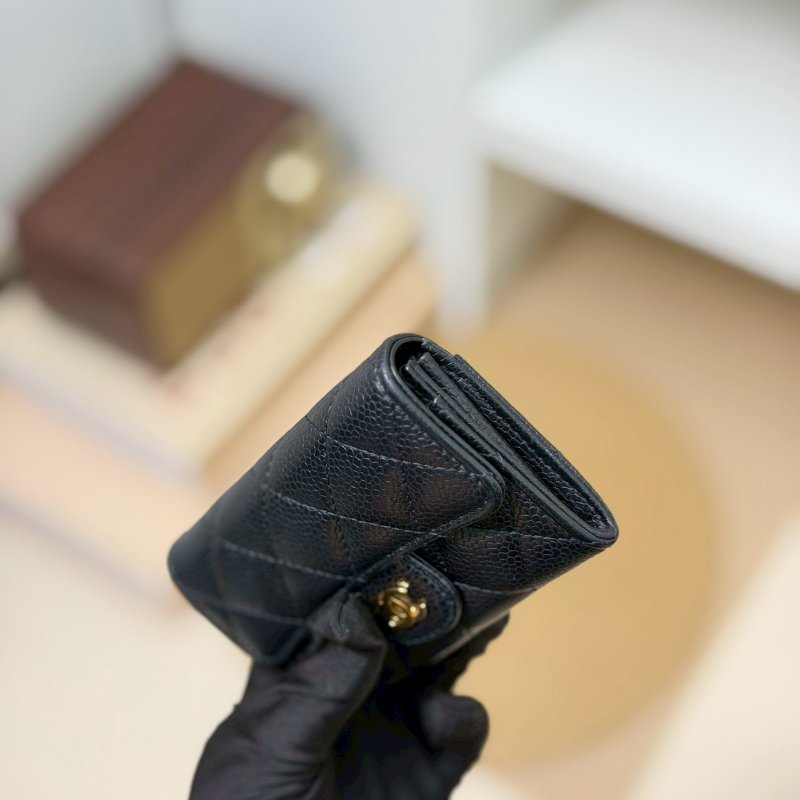 🏷Chanel 香奈兒．Coco 卡夾零錢包-9