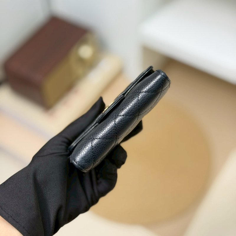 🏷Chanel 香奈兒．Coco 卡夾零錢包-12