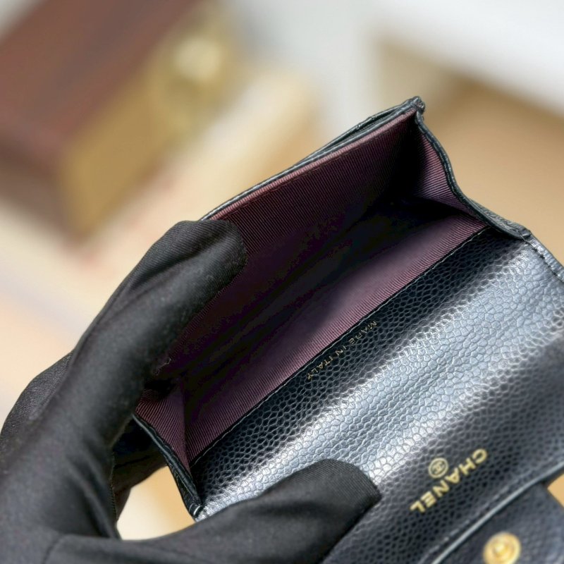 🏷Chanel 香奈兒．Coco 卡夾零錢包-16